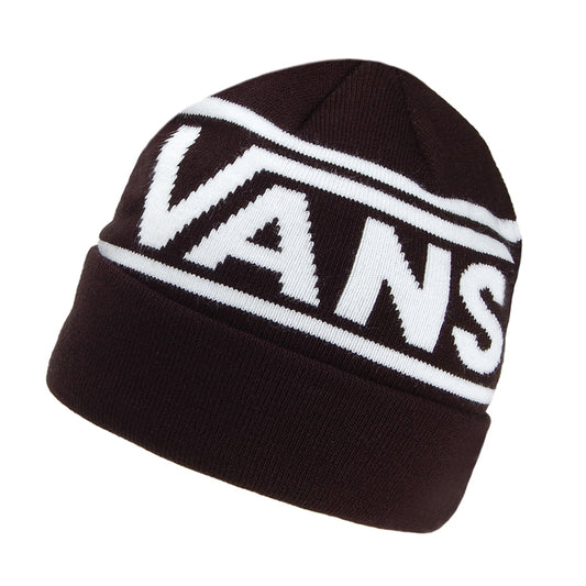 Vans Drop V Stripe Beanie Mütze - Schwarz