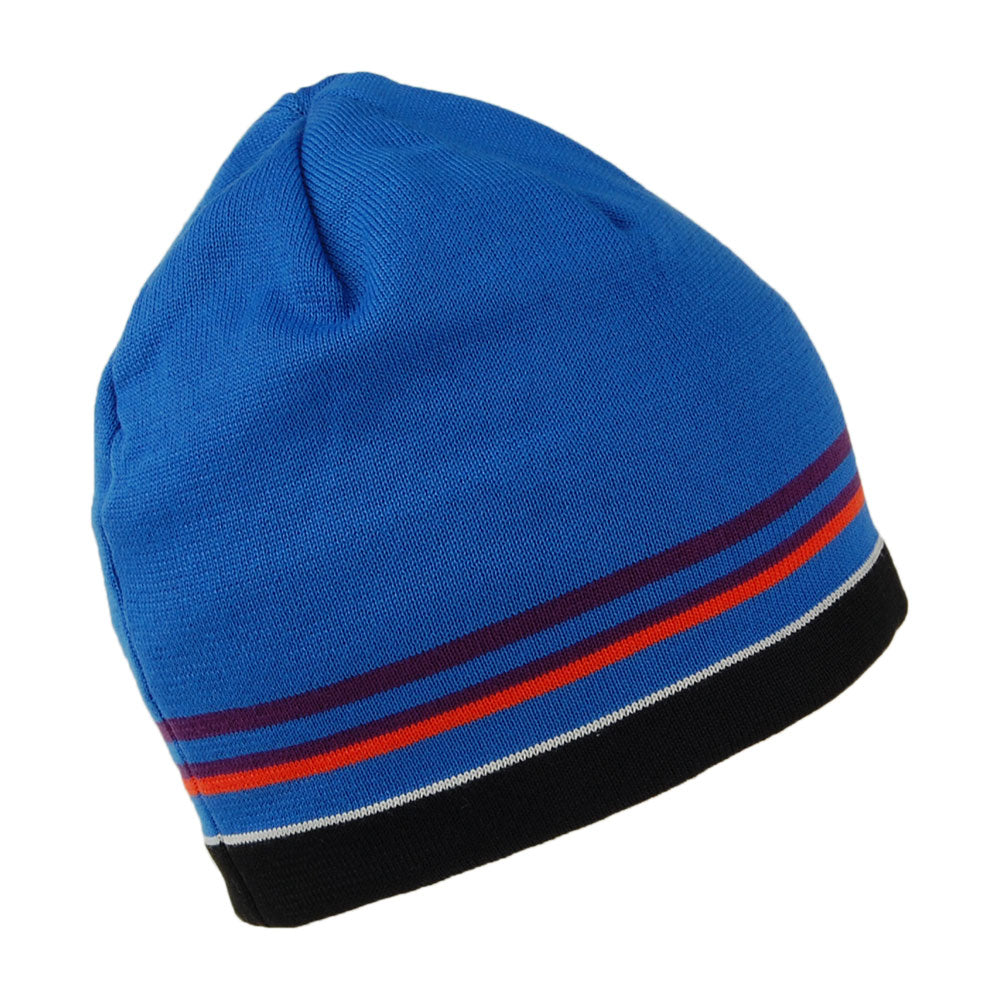 Patagonia Fitz Roy Recycelte Beanie Mütze Boulders - Blau