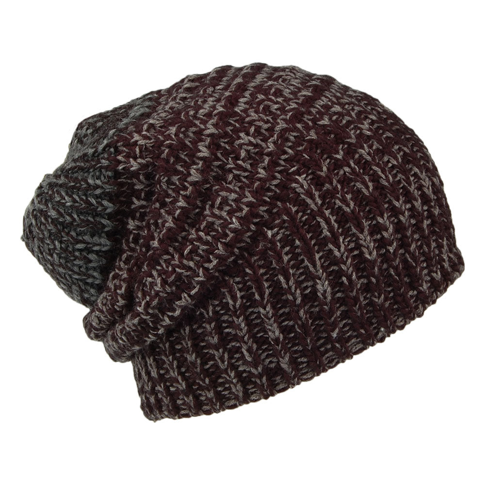 Barts Evron Slouchy Beanie Mütze - Schwarz-Multi