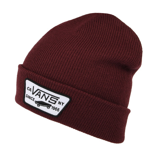 Vans Milford Beanie Mütze - Portwein