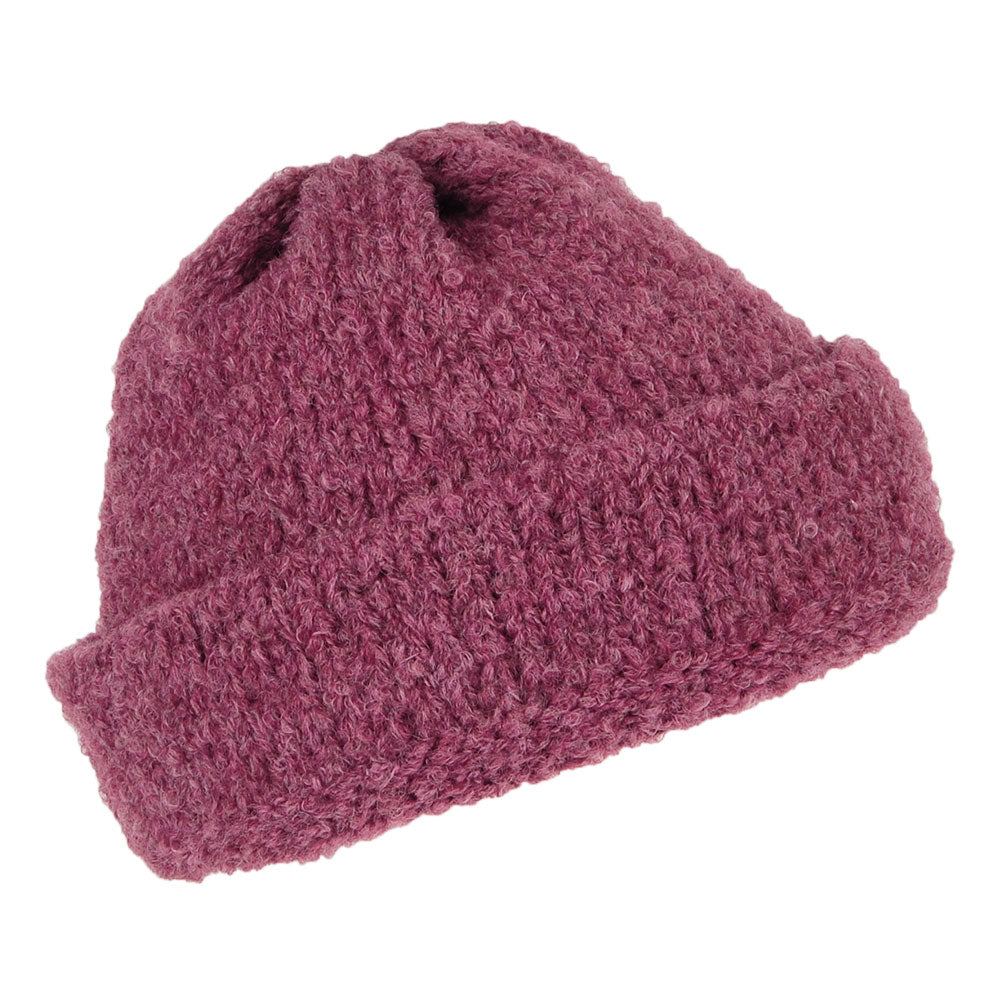 Highland 2000 Bouclé Beanie Mütze - Mauve