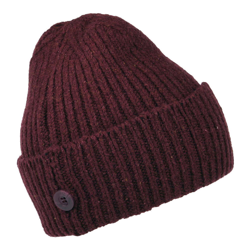 Carhartt WIP Anglistic Beanie Mütze - Weinrot