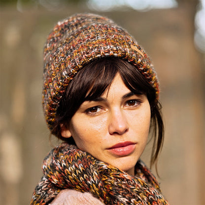 Barts Dianne Beanie Mütze Space-Dyed - Herbstfarben