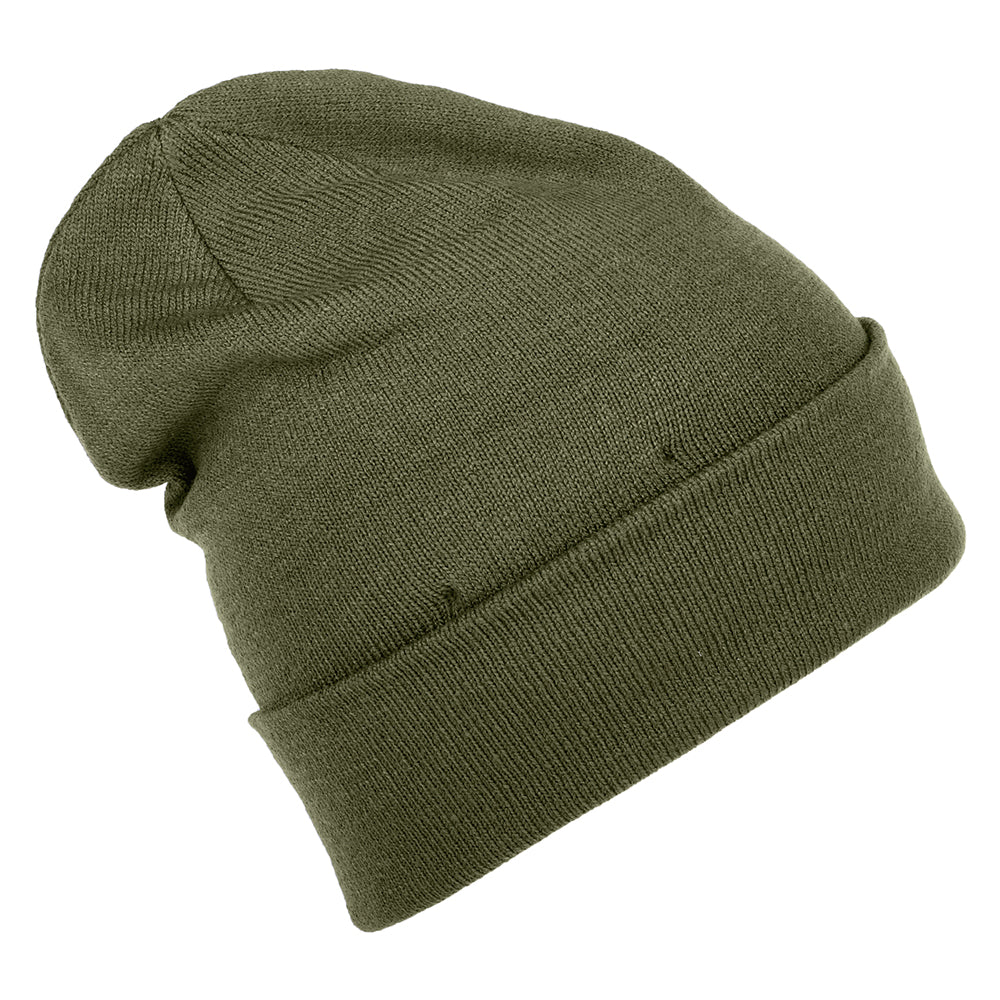 Lyle & Scott Basic Beanie Mütze - Olivgrün