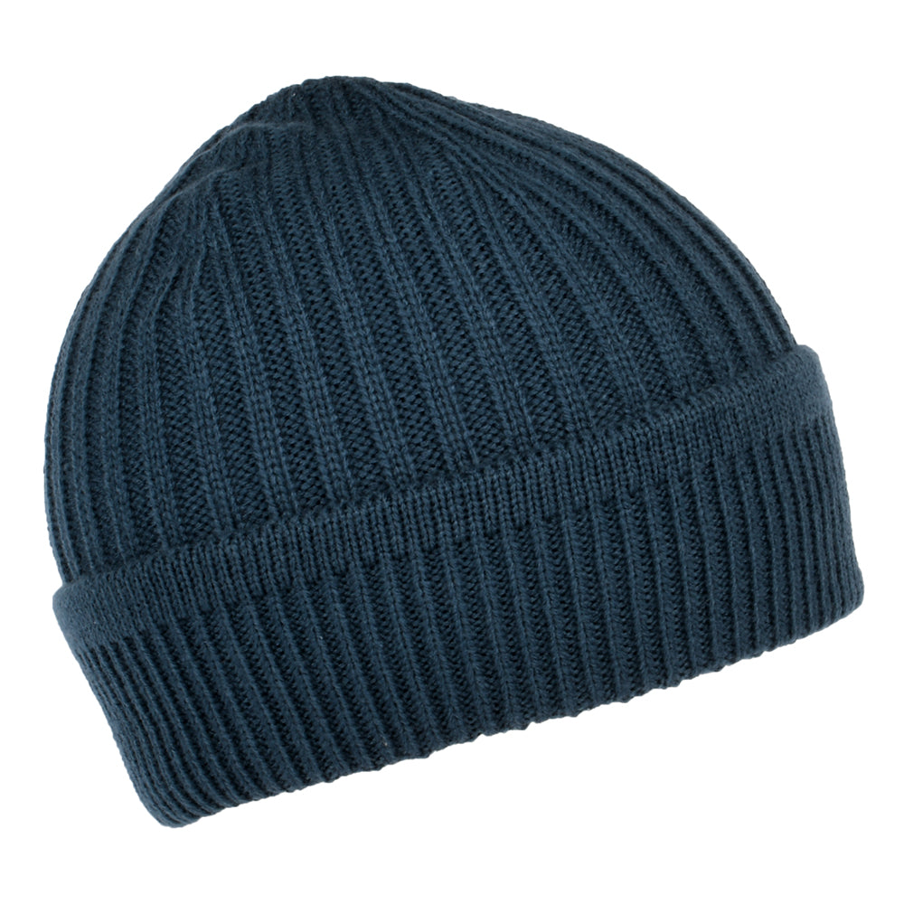 Timberland Beanie Mütze Solid Rib - Blau