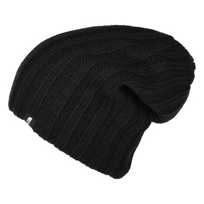 The North Face Shinsky Wendbarer Slouchy Beanie Mütze - Schwarz