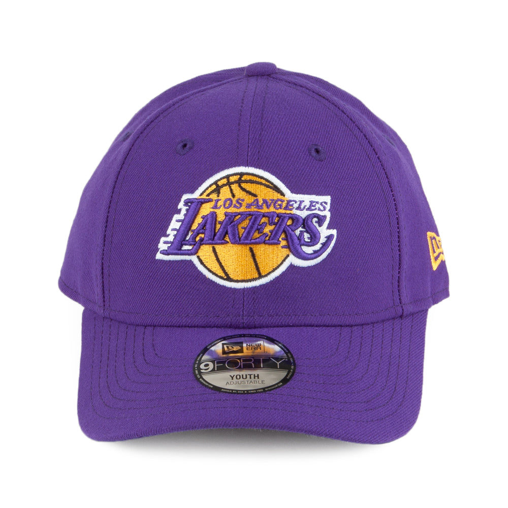 New Era Kids 9FORTY L.A. Lakers Baseball Cap - NBA The League - Violett