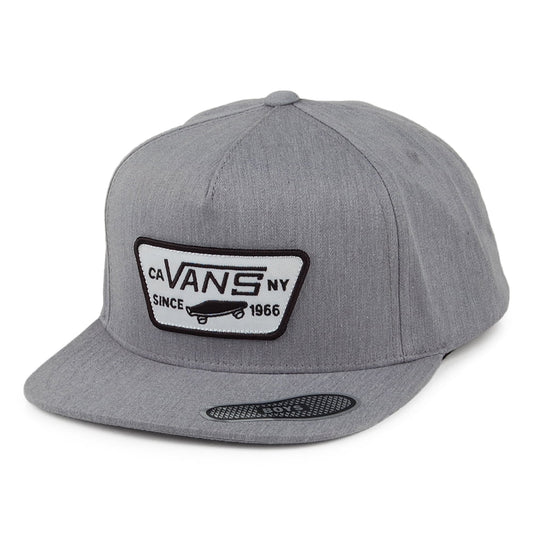 Vans Kinder Full Patch II Snapback Cap - Meliertes Grau