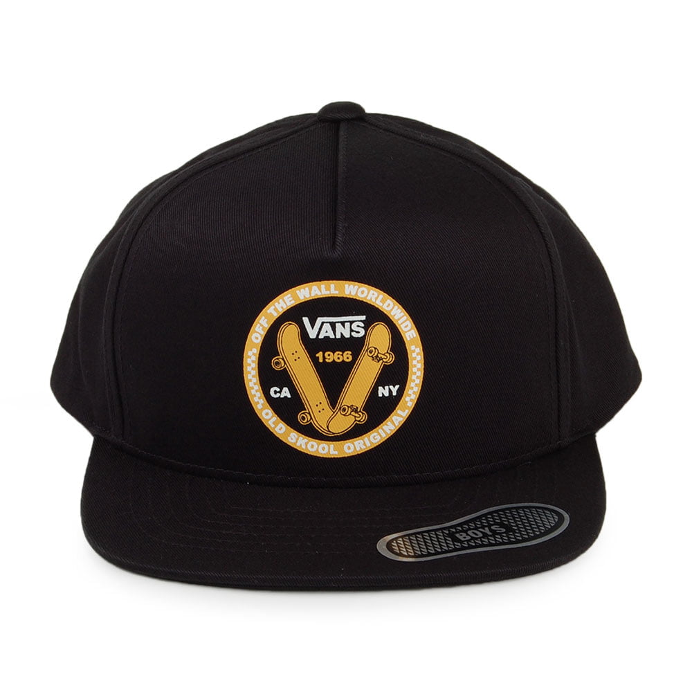 Vans Kinder Old School V Snapback Cap - Schwarz