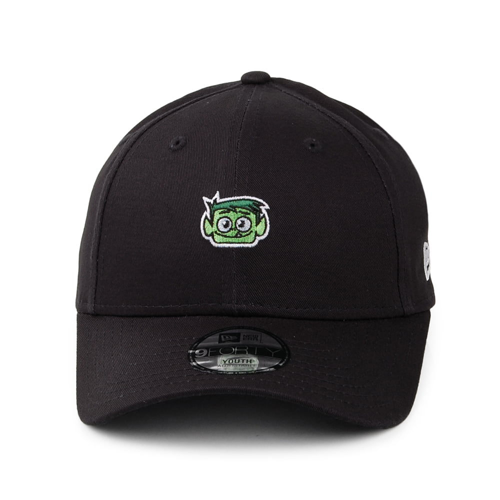 New Era Kinder 9FORTY Teen Titans Baseball Cap - Beast Boy - Schwarz