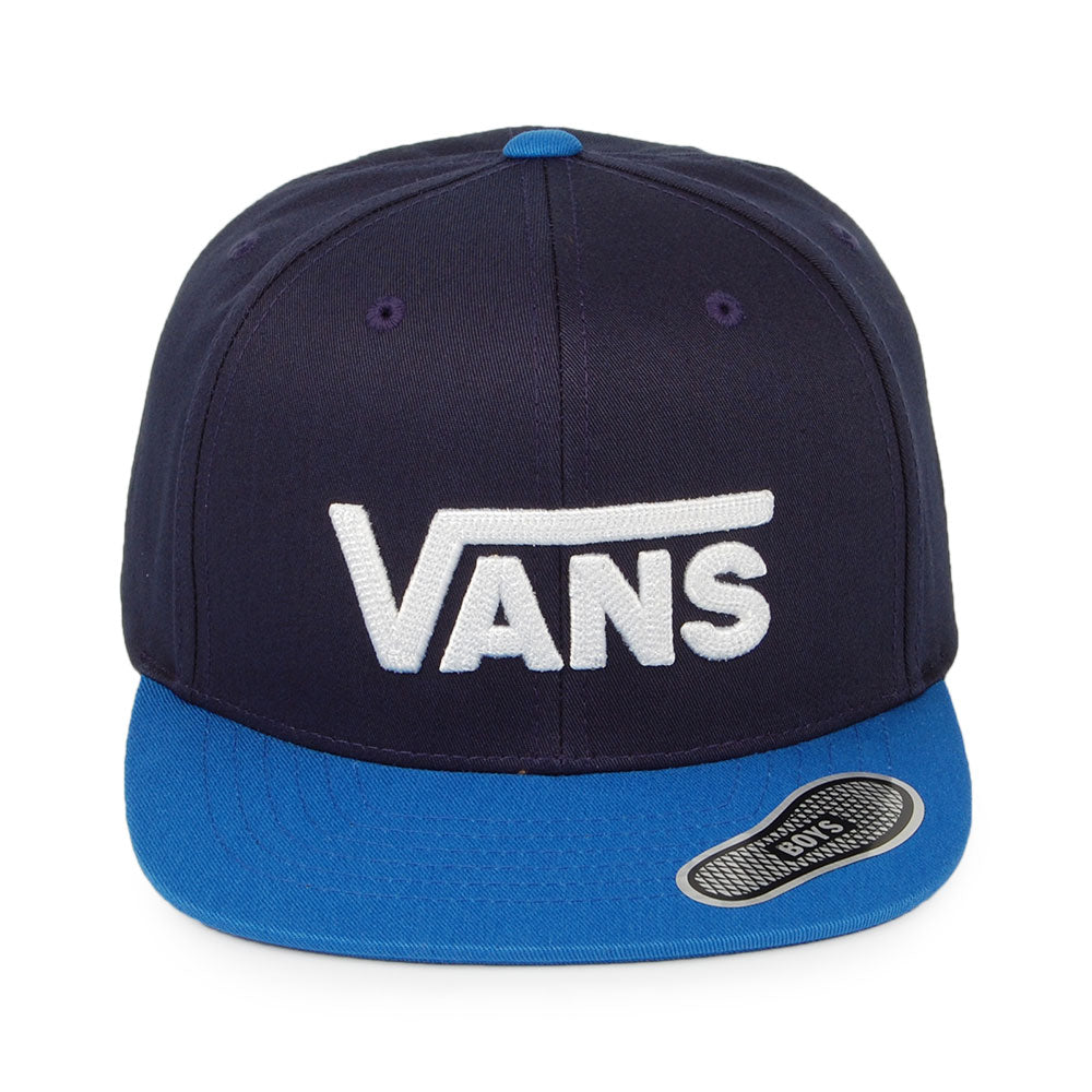 Vans Kinder Drop V II Snapback Cap - Marineblau-Blau