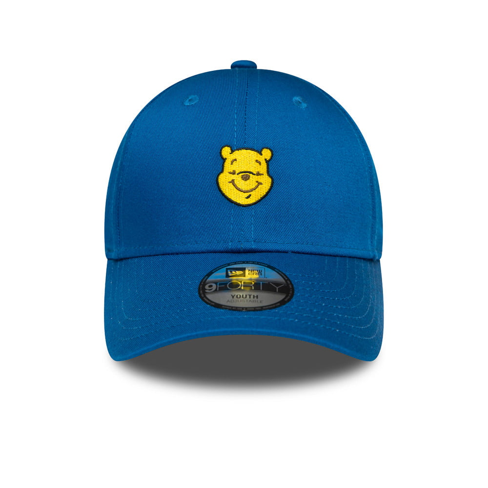 New Era 9FORTY Winnie Pooh Baseball Cap Disney Character - Azurblau