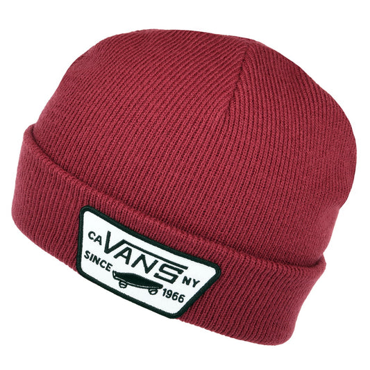 Vans Kinder Milford Beanie Mütze - Weinrot