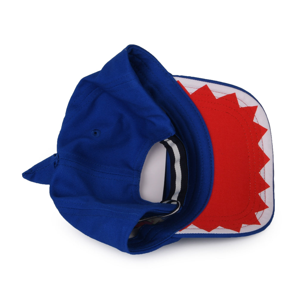 Joules Kinder Glare Shark Baseball Cap - Blau