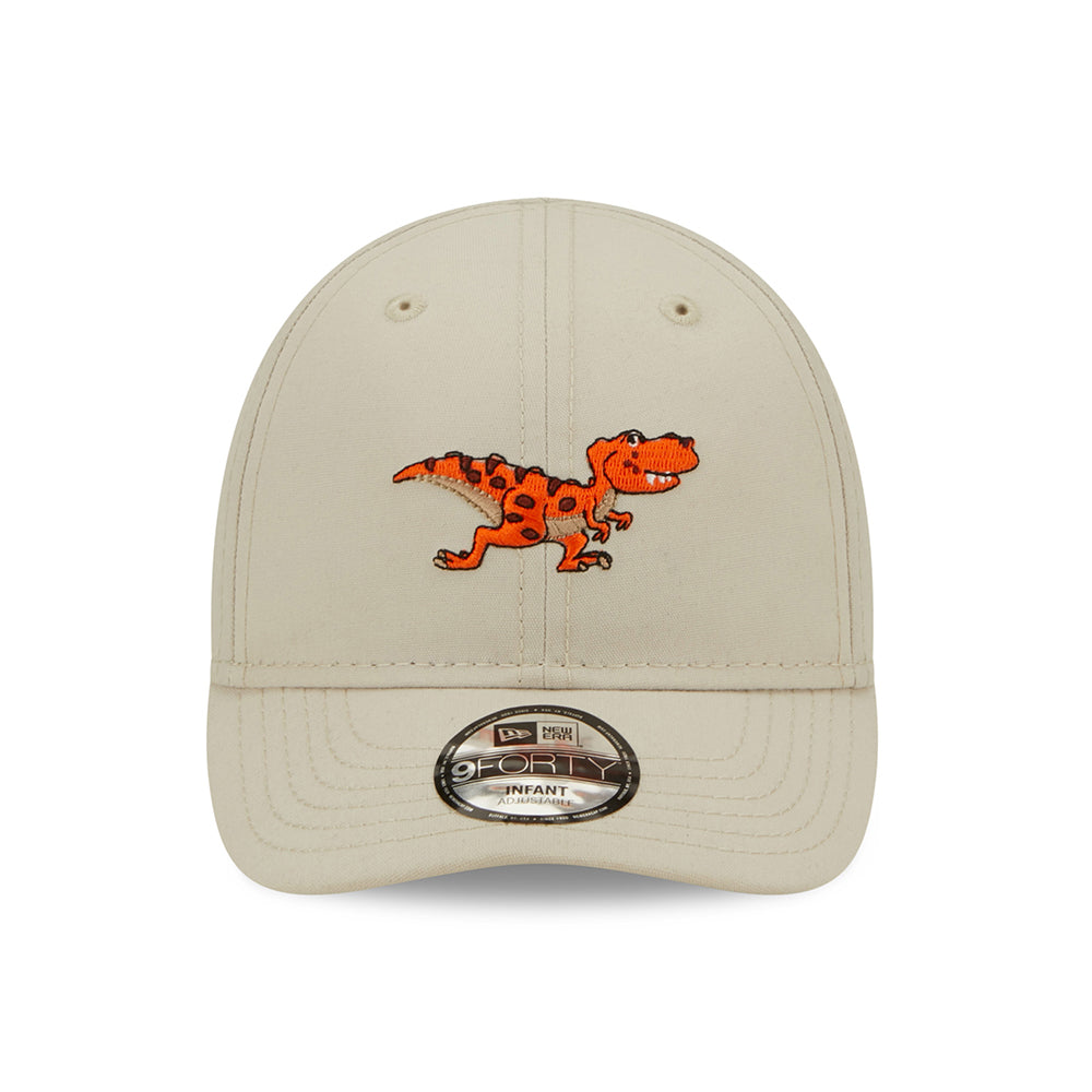 New Era Baby 9FORTY Repreve Baseball Cap - Dino - Steingrau