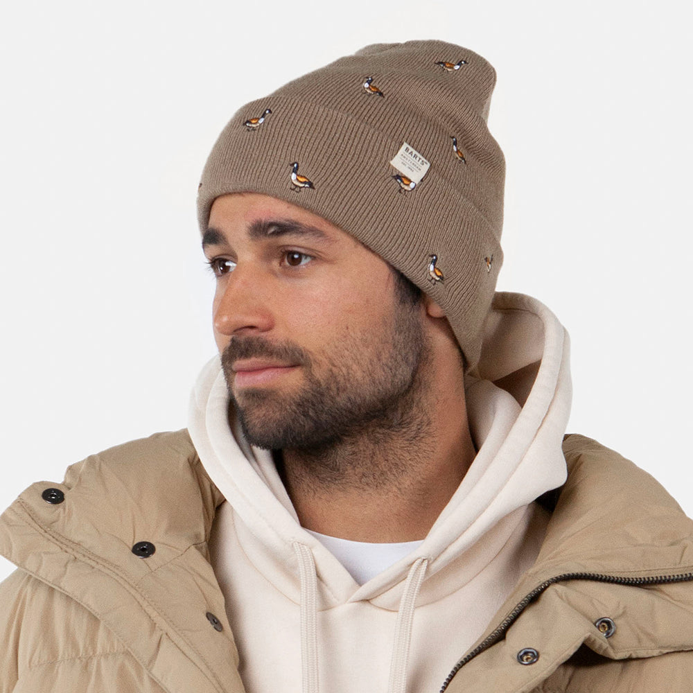 Barts Vinson Cuffed Beanie Mütze - Taupe